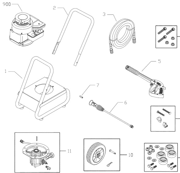 Craftsman Pressure Washer 580752030 Parts